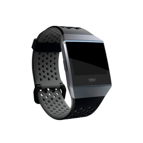 Fitbit Ionic Correa Deportiva Color Nego-Gris 17cm-20.6cm | Quonty.com | FB164SBBKL
