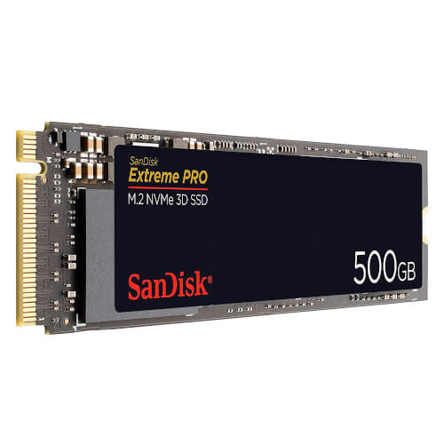Sandisk Extreme Pro® M.2 Nvme 3d Ssd 500gb | Quonty.com | SDSSDXPM2-500G-G25