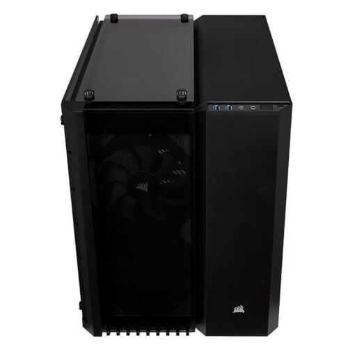 Caja Corsair Crystal Series 280x Cristal Templado Negra | Quonty.com | CC-9011134-WW