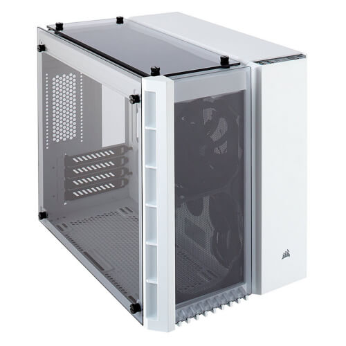 Caja Corsair Crystal Series 280x Cristal Templado Blanca | Quonty.com | CC-9011136-WW