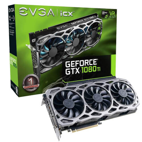 Vga Evga Geforce Gtx 1080 Ti Ftw3 Gaming | Quonty.com | 11G-P4-6696-KR