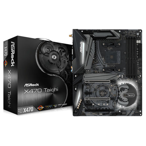 Placa Base Asrock X470 Taichi Amd Am4 Atx | Quonty.com | 90-MXB7J0-A0UAYZ