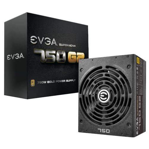 Evga Supernova 750 G2, 80+ Gold 750w Fully Modular | Quonty.com | 220-G2-0750-X2