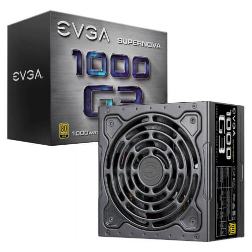 Fuente Alimentacion Evga Supernova 1000 G3, 80 Plus Gold | Quonty.com | 220-G3-1000-X2