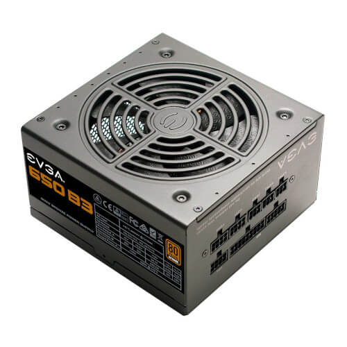 Fuente Alimentacion Evga 650 B3, 80 Plus Bronze 650w | Quonty.com | 220-B3-0650-V2