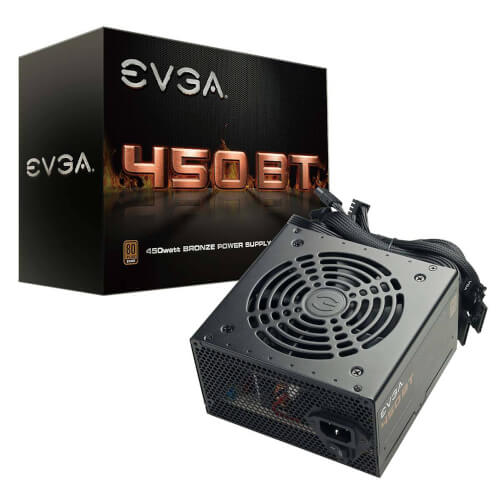 Fuente Alimentacion Evga 450 Bt, 80+ Bronze 450w | Quonty.com | 100-BT-0450-K2