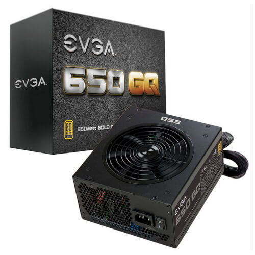 Fuente Alimentacion Evga 650 Gq, 80+ Gold 650w, Semi Modular | Quonty.com | 210-GQ-0650-V2