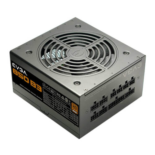 Fuente Alimentacion Evga 850 B3, 80 Plus Bronze 850w | Quonty.com | 220-B3-0850-V2