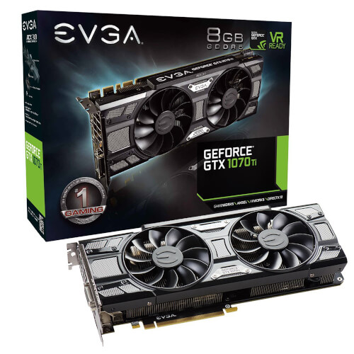 Vga Evga Geforce Gtx 1070 Ti Sc Gaming | Quonty.com | 08G-P4-5671-KR