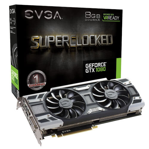 Vga Evga Geforce Gtx 1080 Sc Gaming | Quonty.com | 08G-P4-6183-KR