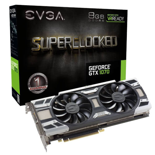 Vga Evga Geforce Gtx 1070 Sc Gaming | Quonty.com | 08G-P4-5173-KR