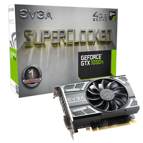 Vga Evga Geforce Gtx 1050 Ti Sc Gaming | Quonty.com | 04G-P4-6253-KR