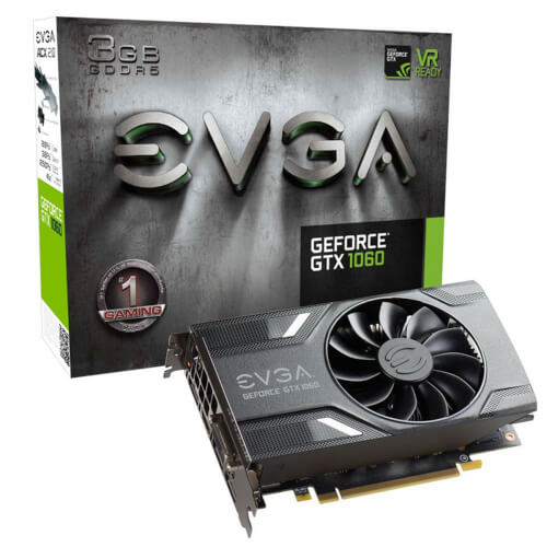 Vga Evga 03g-P4-6160-Kr Geforce Gtx 1060 Gaming 3gb Gddr5 | Quonty.com | 03G-P4-6160-KR