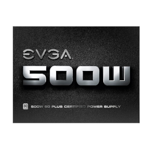 Fuente Alimentacion Evga 500 W1, 80+ White 500w | Quonty.com | 100-W1-0500-K2
