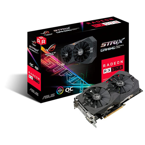 Vga Asus Arez-Strix-Rx570-O4g-Gaming | Quonty.com | 90YV0AJ2-M0NA00