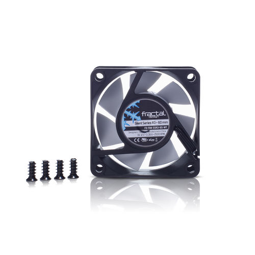 Ventilador 6cm Fractal Caja Silent Series R3 | Quonty.com | FD-FAN-SSR3-60-WT