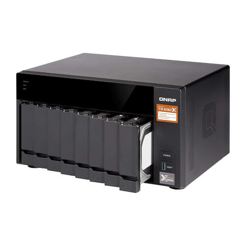 Qnap Businees Me 8-Bay Nas Ts-832x-8g | Quonty.com | TS-832X-8G
