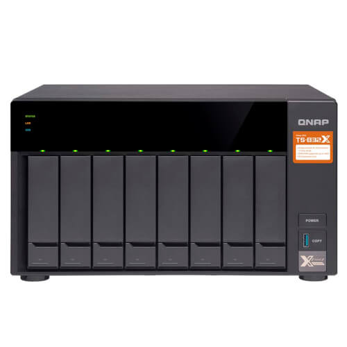 Qnap Ts-832x Nas Torre Ethernet Negro | Quonty.com | TS-832X-2G