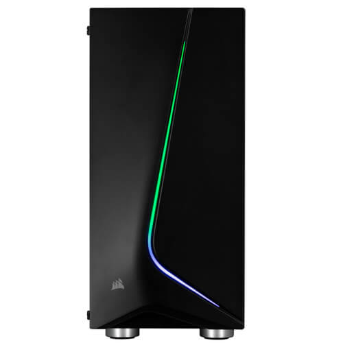 Caja Semitorre/Atx Corsair Carbide Spec-06 Rbg Cristal Negra | Quonty.com | CC-9011146-WW