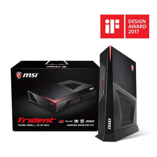 Msi Trident 3 8rd-214xeu I7-8700 16gb 256gb+1tb Gtx1070-8gb | Quonty.com | 9S6-B92011-214