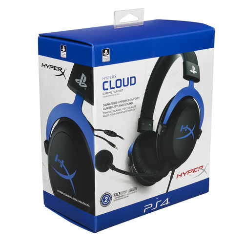 Auricular Kingston Hyperx Cloud Gaming Headset-Ps4 | Quonty.com | HX-HSCLS-BL/EM