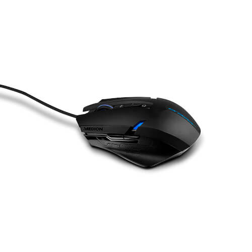 Raton Gaming Medion 50056762 Gaming Mouse/ 2400dpi/ 7 Button | Quonty.com | 50056762