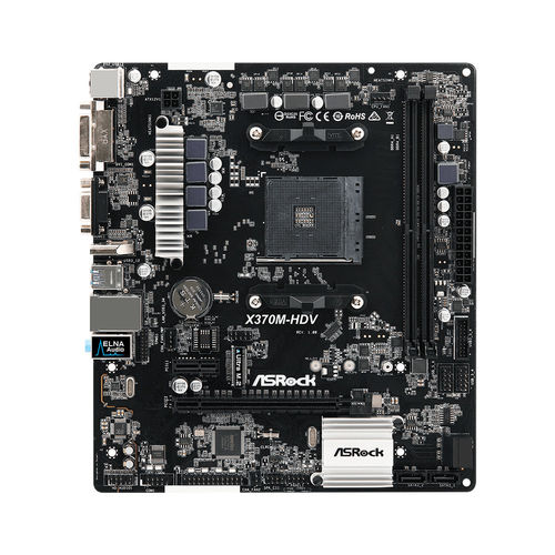 Placa Base Asrock X370m-Hdv Amd Am4 Atx | Quonty.com | 90-MXB8Q0-A0UAYZ