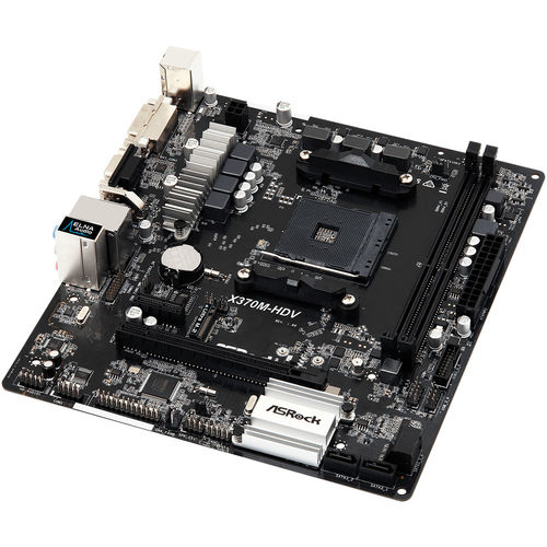 Placa Base Asrock X370m-Hdv Amd Am4 Atx | Quonty.com | 90-MXB8Q0-A0UAYZ