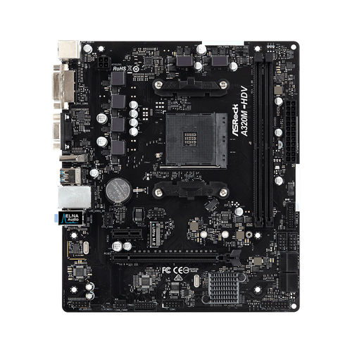 Placa Base Asrock A320m-Hdv R3.0 Amd Am4 Atx | Quonty.com | 90-MXB970-A0UAYZ