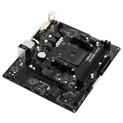 Placa Base Asrock Ab350m-Hdv R3.0 Amd Am4 Atx | Quonty.com | 90-MXB990-A0UAYZ