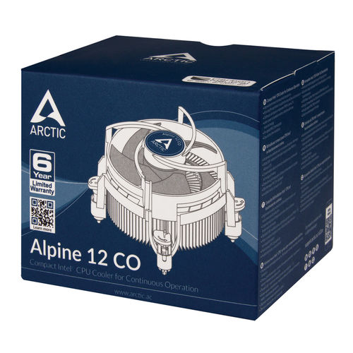 Disipador Arctic Alpine 12 Co Intel | Quonty.com | ACALP00031A