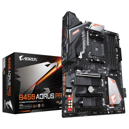 Placa Base Gigabyte B450 Aorus Pro Amd Am4 Atx | Quonty.com | GAB45ARSP-00-G