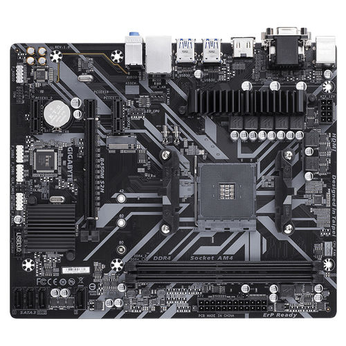 Placa Base Gigabyte B450m S2h Amd Am4 Atx | Quonty.com | GA-B450M-S2H