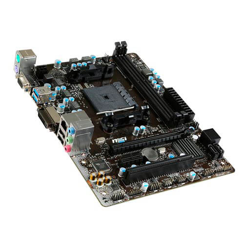 Placa Msi A68hm-P33 V2 Fm2+ 2ddr3 Dvi Usb3.0 Matx | Quonty.com | A68HM-P33 V2