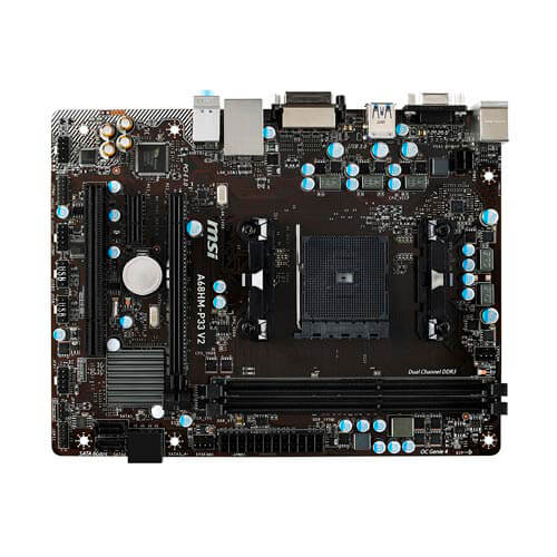 Placa Msi A68hm-P33 V2 Fm2+ 2ddr3 Dvi Usb3.0 Matx | Quonty.com | A68HM-P33 V2