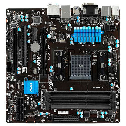 Placa Msi A78m-E45 V2 Fm2+ 4ddr3 Hdmi Usb3.0 Matx | Quonty.com | A78M-E45 V2