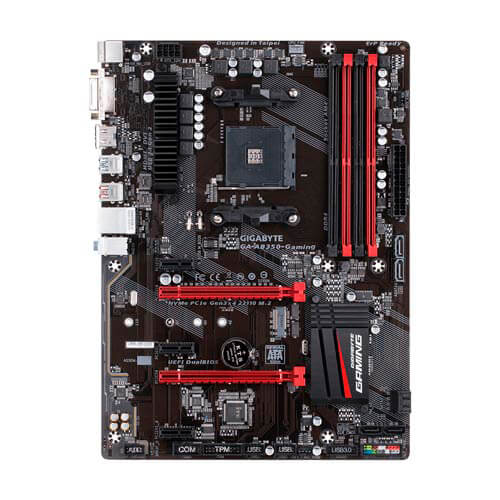 Placa Gigabyte Ab350 Gaming Amd Am4 Ddr4 Hdmi M.2 Usb3.1 Atx | Quonty.com | GA-AB350-GAMING