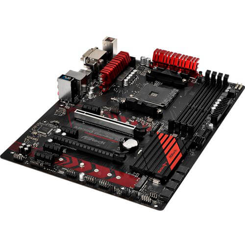 Placa Asrock Fatal1ty Ab350 Gaming K4 Amd4 Ddr4 Atx | Quonty.com | 90-MXB530-A0UAYZ