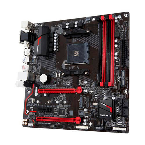 Placa Gigabyte Ab350m Gaming 3 Amd Am4 Ddr4 Hdmi Pcie3.0 M.2 | Quonty.com | GA-AB350M-GAMING 3