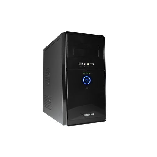 Caja Minitorre/Micro-Atx Tacens Anima Ac0 500w Usb2.0 Negra | Quonty.com | AC0500