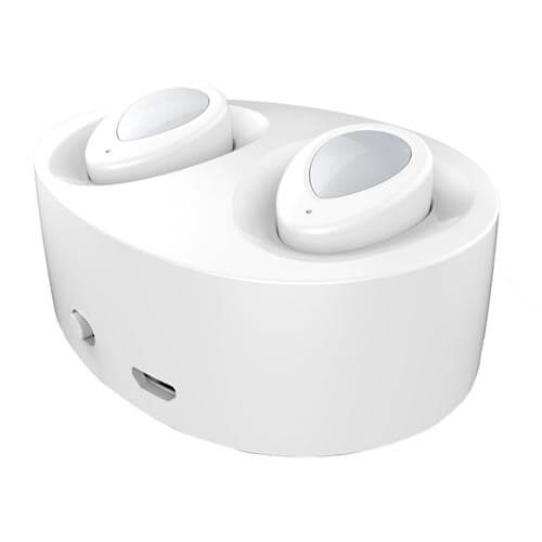 Auriculares Intrauditivos Coolbox Coolair Blanco | Quonty.com | COO-AUBP02-WH