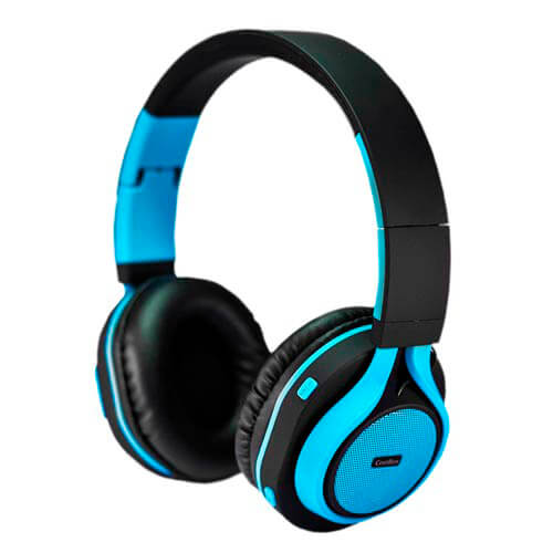 Auriculares Coolbox Coolhead Bluetooth Azul | Quonty.com | COO-AUB01-BL