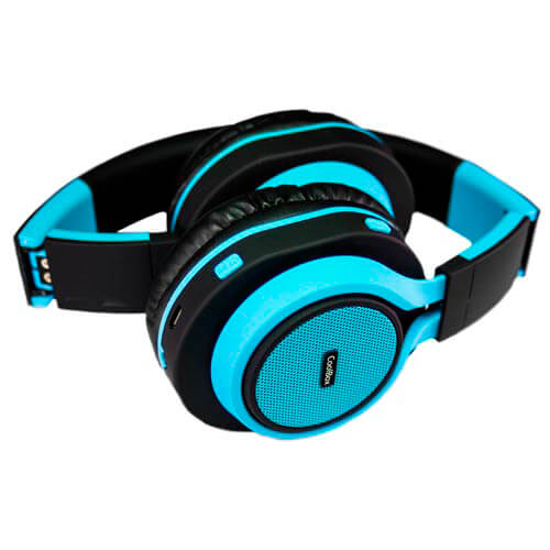 Auriculares Coolbox Coolhead Bluetooth Azul | Quonty.com | COO-AUB01-BL