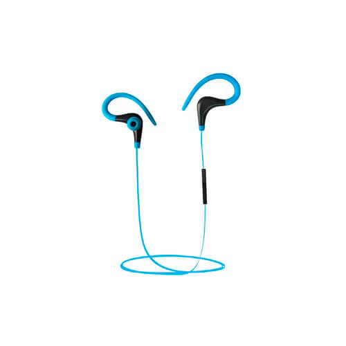 Auriculares C/Microfono Coolbox Coolsport Bluetooth Azul | Quonty.com | COO-AUBS6-BL