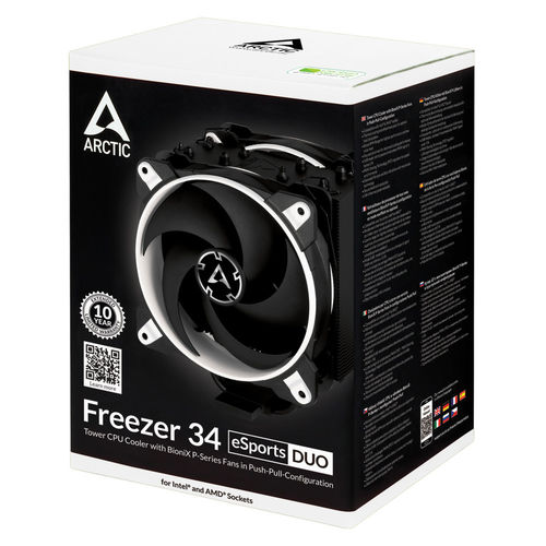 Refrigerador Cpu Arctic Freezer 34 Esports Duo Intel/Amd | Quonty.com | ACFRE00061A