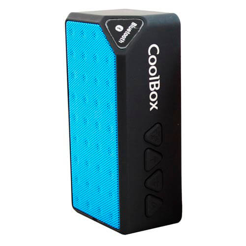 Altavoz Coolbox Prisma Azul Bluetooth | Quonty.com | COO-BTAPRI-BL
