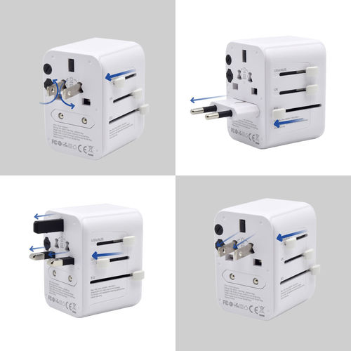 Adaptador De Enchufe Electrico Universal 110-240v | Quonty.com | EW1470
