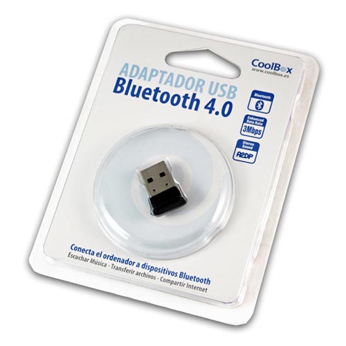 Adaptador Bluetooth Coolbox Usb2.0 Bt4.0 Mini | Quonty.com | COO-BLU4M-15