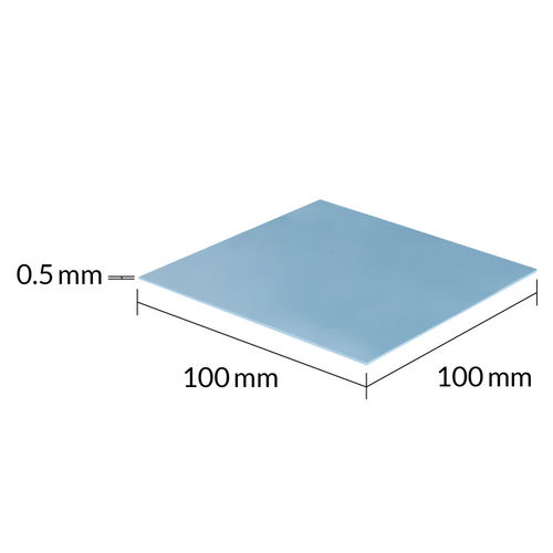 Almohadilla Pasta Termica Arctic 100x100x0,5mm Azul | Quonty.com | ACTPD00052A