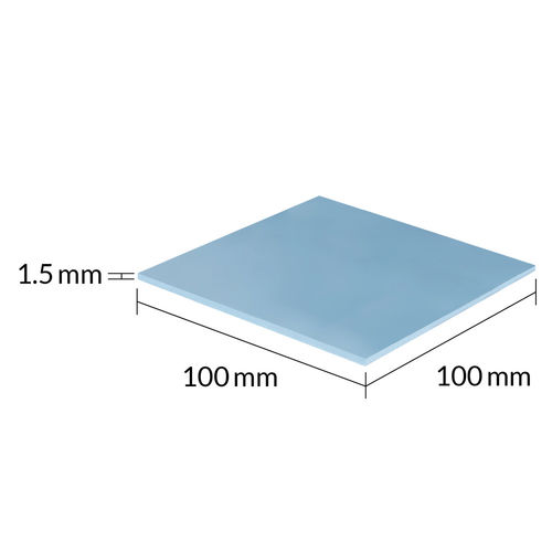 Almohadilla Pasta Termica Arctic 100x100x1,5mm Azul | Quonty.com | ACTPD00054A